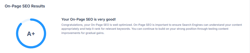 rw greenland project seo report Screenshot 2